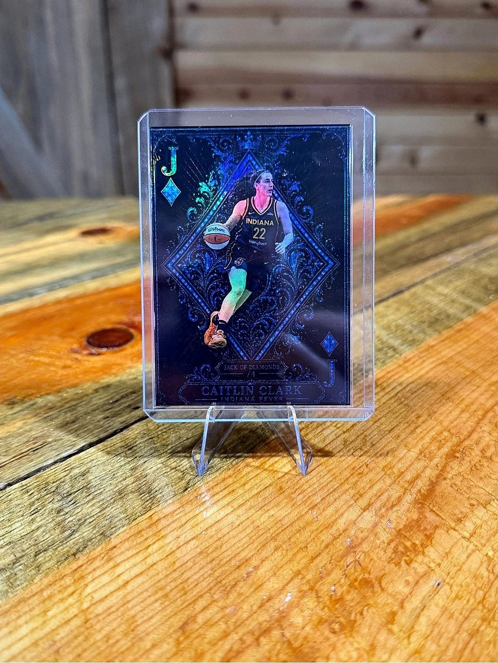 Caitlin Clark Indiana Fever “Jack of Diamonds" Custom Basketball Card